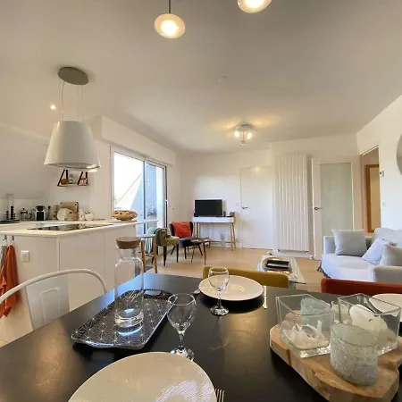 Apartmán Moderne 3 Avec Terrasse Et Parking Au Centre De La Baule, Proche - Fr-1-245-147 *